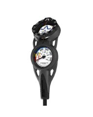 Sherwood Compass & Pressure Gauge Analog Console w/Rubber Hose