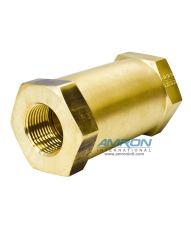 Circle Seal Check Valve 3/8 inch Female NPT - .15 PSIG Cracking Pressure - Brass 259B-3PP-.15