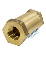 Check Valve 1 inch Female NPT - 2 to 4 PSIG Cracking Pressure - Brass 249B-8PP