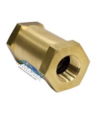 Circle Seal Check Valve 1 inch Female NPT - 0.5 to 1 PSIG Cracking Pressure - Brass 232B-8PP
