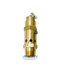 Circle Seal Relief Valve Naval Brass ASME 1 in MNPT 148 PSI 