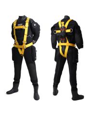 Northern Diver Commercial Bell Safety Harness w/Built-In Back Plate
