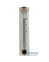 Dwyer Visi-Float Flowmeter 4 in. Scale LPM Air VFB-67-BV