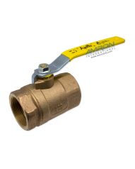Apollo Valves Ball Valve - 2 in. FNPT - Steel with Zinc Plated Lever 70-108-01