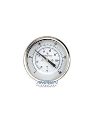 DuraChoice 520-0021-01 Thermometer Bi-Metal 0/250 3 in. Dial BC 4 in. Stem S/S 