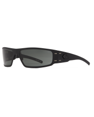 Gatorz GZ-01-002 Magnum Sunglasses Ballistics, ANSI Z87.1+ MILSPEC Ballistic Smoke w/ Anti-Fog, Black w/ Black Logo