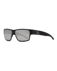 Gatorz GDELMTBLK01P-C Delta Black Smoke Polarized with Chrome Mirror Sunglasses