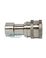 Hansen 2-HK SRS Socket 2-Way 1/4 in. FNPT in Stainless Steel 