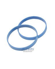 Viking Bellow Cuff Lock Ring in Blue