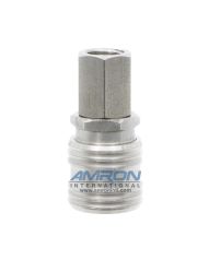 Hansen 1000 SERIES SS SOCKET 1/4-18 NPTF FEMALE END CONNECTION