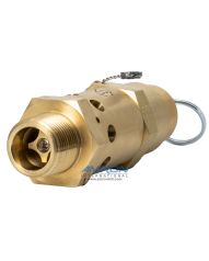 Circle Seal M5132N-6ML-110ASME ASME Safety Relief Valve Brass, 3/4 In. MNPT, 110 PSI