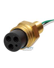 MCBH3F Micro Wet Bulkhead Connector - 3-Way Female
