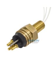 Micro Male Bulkhead Connector with 3 Pins MCBH3M