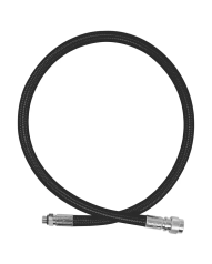 Miflex BC / Drysuit Quick Disconnect Hose in Black MQD2X-BK