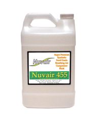 Nuvair 455 High Pressure and Low Pressure Breathing Air Compressor Oil - 1 Gallon Bottle NUV-9406