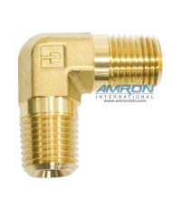 Parker CR Male Pipe Elbow 1-4 in NPT Brass CR-B-1-4