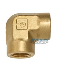 Parker DD Female Pipe Elbow 1/2 inch NPT - Brass DD-B-1/2