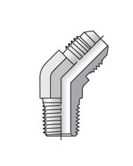 Parker Triplelok VTX Male 45 Elbow 