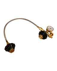 Broco Transfill Hose with Gauge and Bleed Valve PC/TFHBL