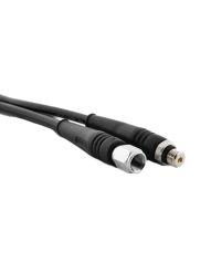 Poseidon 3087 HP Hose 31.5 inch Length, 300 Bar, Kevlar Reinforced, Internal 1/8 inch, External 7/16 inch