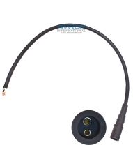 RMG-2-FS In-Line Rubber Molded Connector - 2 Socket Female