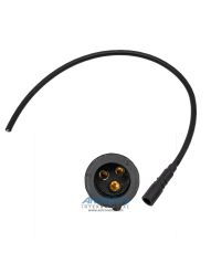 3H In-Line Rubber Molded Connector - 3 Socket Female