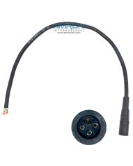 RMG-4-FS In-Line Rubber Molded Connector 4 Socket Female 
