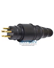 SEA CON Rubber Molded Dummy Connector High Pressure - 5 Pin Male RMK-5-MPD-HP