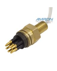 Micro Male Bulkhead Connector with 8 Pins MCBH8M