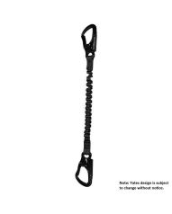 Yates Special Forces Retention Lanyard with Two Kong Tango - Black YTE-567B