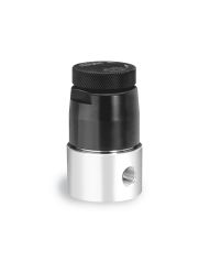 Tescom 04-1A2EAANNZ Pressure Reducing Regulator 316 SS, Inlet 3500 PSIG, OUTLET 0-60 PSIG, 1/4 In. NPTF, CV 0.06, No Gauge Ports, With Panel Mounting
