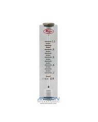 Dwyer VFA FLOWMETER; .15-1LPM AIR; END CONNECTIONS; 2IN SCALE