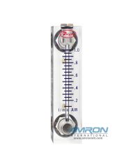 Dwyer VFA-22  Visi-Float Flowmeter - 2 in. Scale - LPM Air - 0.15-1 Range