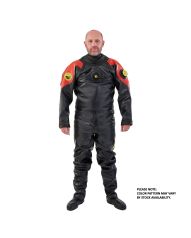 Viking PRO 1050 g/m2 Vulcanized Rubber Drysuit with Latex Neck Seal - Std XL - Boot 10-11
