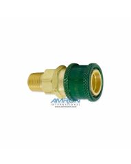 Eaton Hansen GR601 600 Series Brass Socket 1/8-27 NPTF - Male End Connection