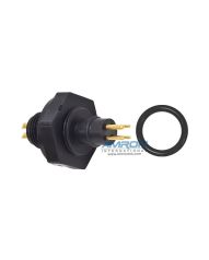 Rubber Molded Bulkhead Connector 4 Pin Male XSG-4-BCL