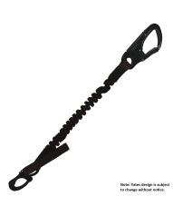 Yates Helo Personal Retention Lanyard - Black - 31 Inches YTE-565B