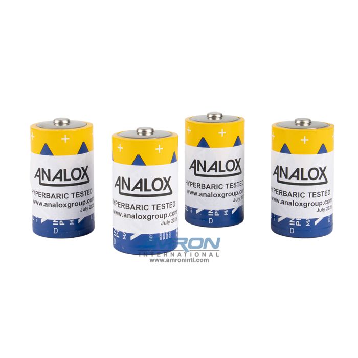 Analox Pressure Tested D Cells (Sold in Packs of 4) 2557-4625