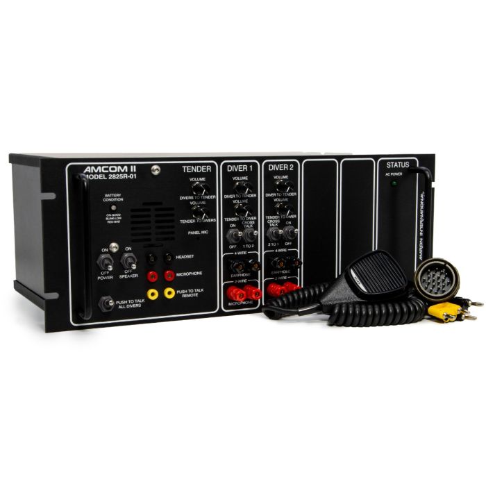 AMCOM II 2825R-01 Two-Diver Rack Mount Communicator (Replaces 2825R/24)