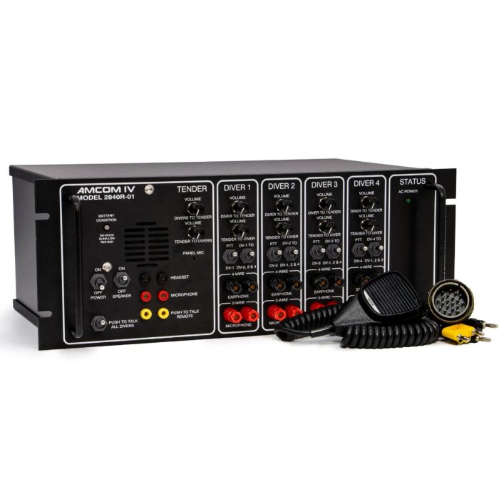AMCOM IV Four-Diver Rack Mount Communicator (Replaces 2840R/24) 2840R-01