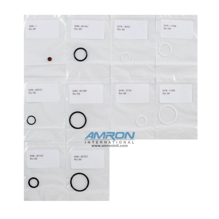 Tescom SOFT GOODS KIT INCLUDES O-RINGS; SEAT AND BACK-UP 389-1679