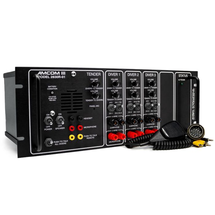 AMCOM III Three-Diver Rack Mount Communicator (Replaces 2830R/24) 2830R-01