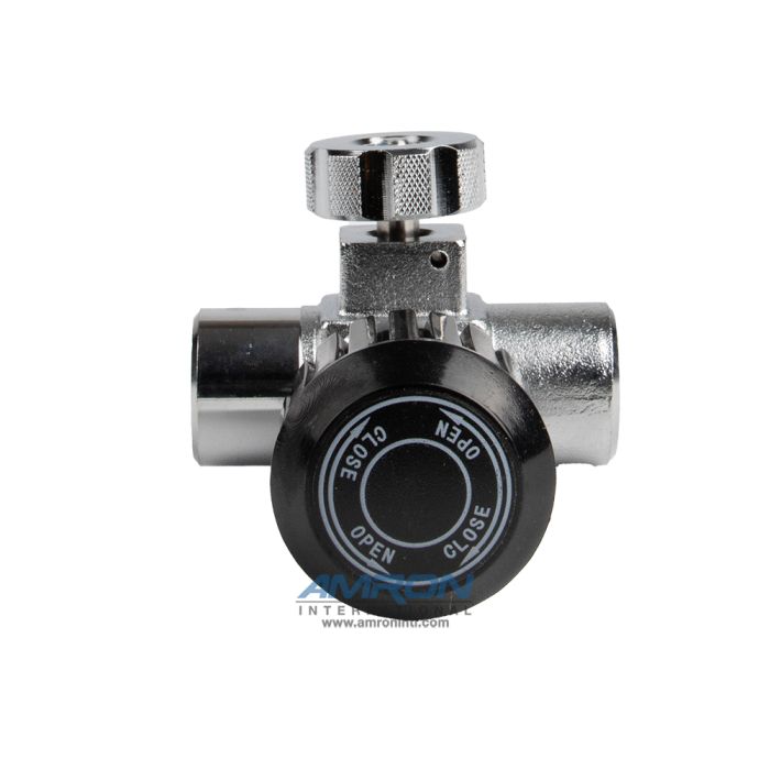 Harrison PANEL LINE VALVE WITH BLEED; 1/4 IN. F INLET; 1/4 IN. F HLV-3