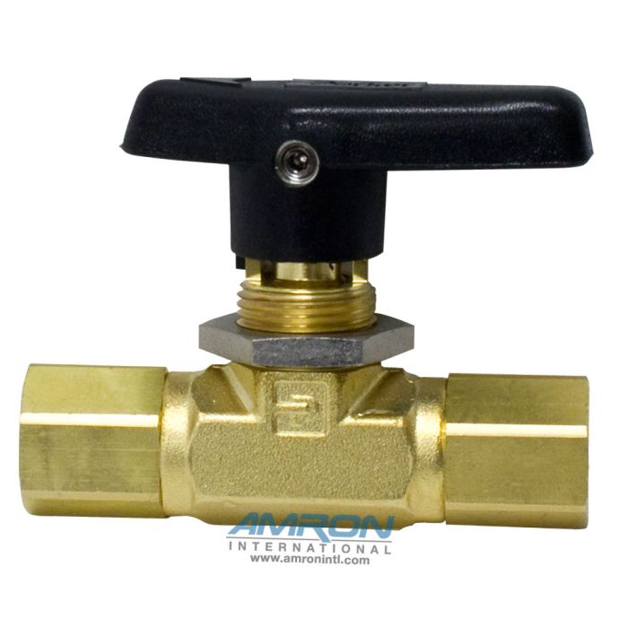 Parker BSeries Ball Valve 1/4 inch Female NPT PTFE Seat Brass PKR