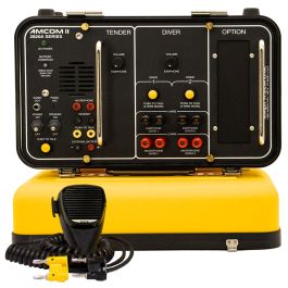 AMCOM II Two-Diver Standard Portable Communicator with Weather Resistant AC Power and Internal Charger 2820A-11