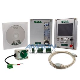 Sda Rack Analox SDARO2HESYSTEM SDA Rack Mount Oxygen & Helium System with ...