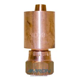 FPBSF/M/06-04OXY - O2 Phosphor Bronze Fitting - 3/8" ID - Installed