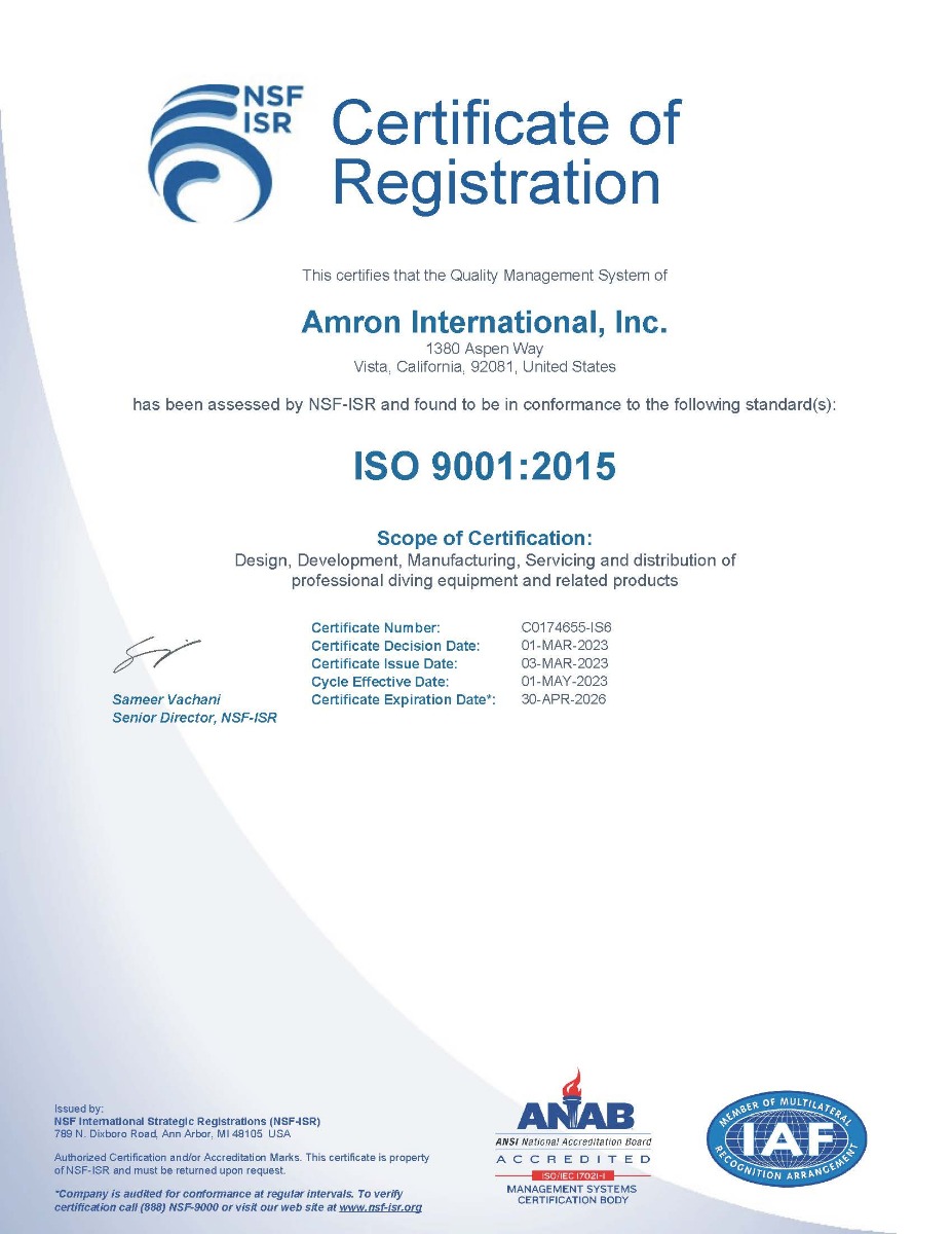 Certificate of Registration